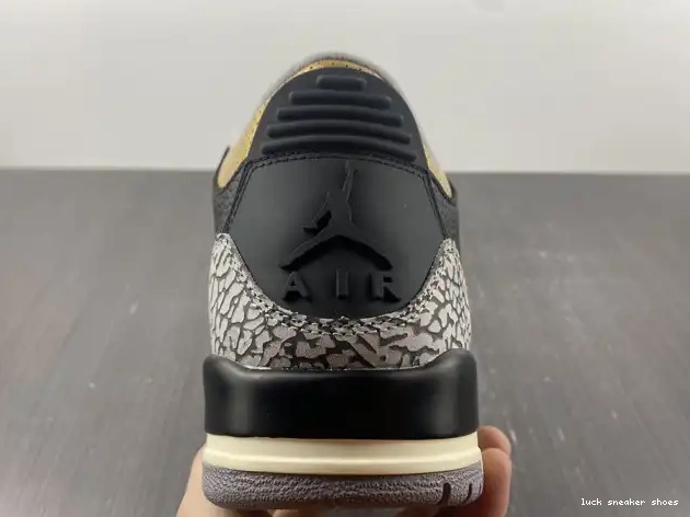 Reps LUCY WMNS Black Jordan CK9246-067 Gold 3 Air 0501